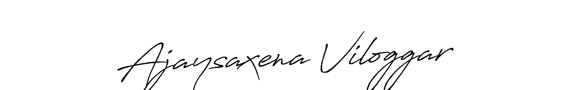 if you are searching for the best signature style for your name Ajaysaxena Viloggar. so please give up your signature search. here we have designed multiple signature styles  using Antro_Vectra_Bolder. Ajaysaxena Viloggar signature style 7 images and pictures png