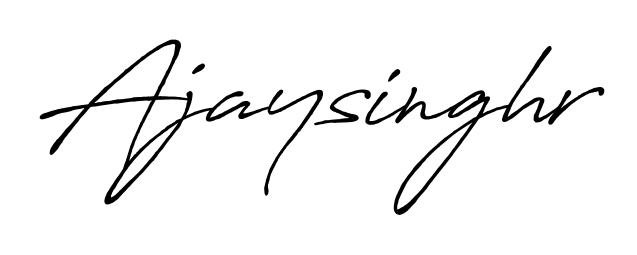 This is the best signature style for the Ajaysinghr name. Also you like these signature font (Antro_Vectra_Bolder). Mix name signature. Ajaysinghr signature style 7 images and pictures png