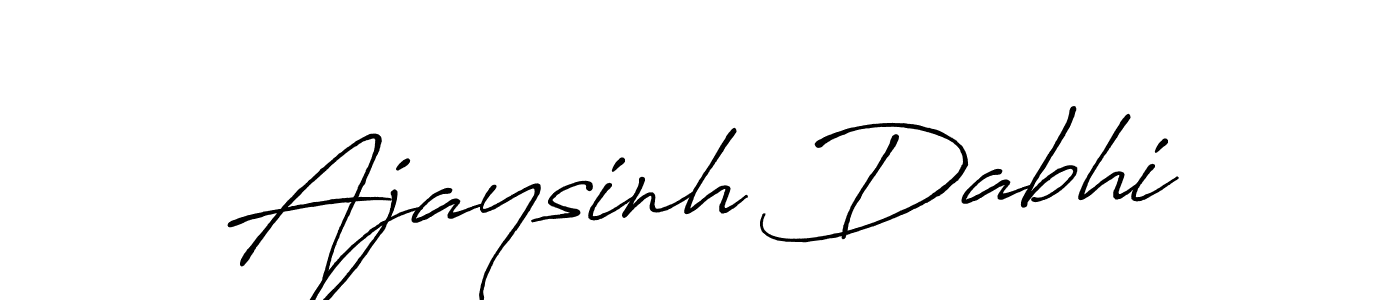 The best way (Antro_Vectra_Bolder) to make a short signature is to pick only two or three words in your name. The name Ajaysinh Dabhi include a total of six letters. For converting this name. Ajaysinh Dabhi signature style 7 images and pictures png