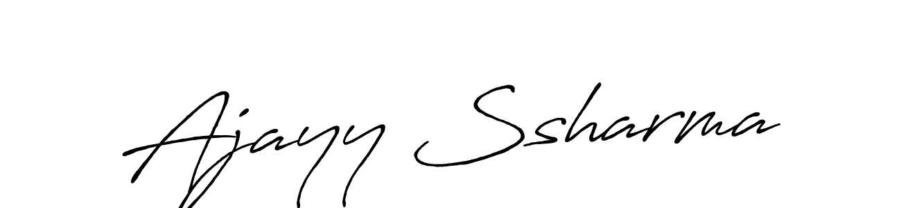 Similarly Antro_Vectra_Bolder is the best handwritten signature design. Signature creator online .You can use it as an online autograph creator for name Ajayy Ssharma. Ajayy Ssharma signature style 7 images and pictures png