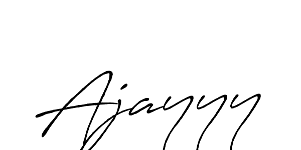 Create a beautiful signature design for name Ajayyy. With this signature (Antro_Vectra_Bolder) fonts, you can make a handwritten signature for free. Ajayyy signature style 7 images and pictures png