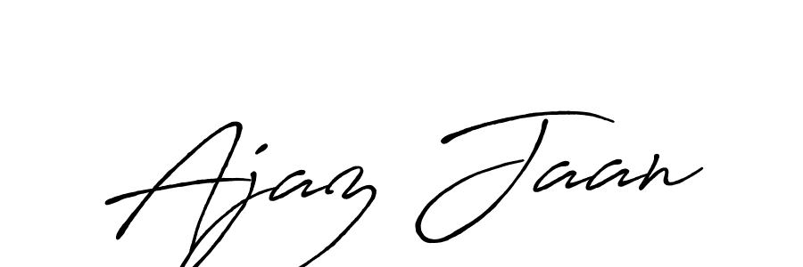 Antro_Vectra_Bolder is a professional signature style that is perfect for those who want to add a touch of class to their signature. It is also a great choice for those who want to make their signature more unique. Get Ajaz Jaan name to fancy signature for free. Ajaz Jaan signature style 7 images and pictures png