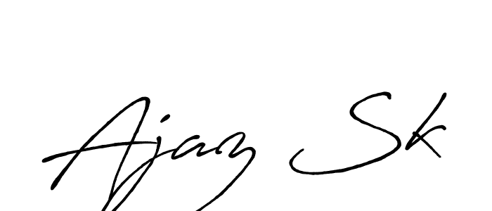 It looks lik you need a new signature style for name Ajaz Sk. Design unique handwritten (Antro_Vectra_Bolder) signature with our free signature maker in just a few clicks. Ajaz Sk signature style 7 images and pictures png
