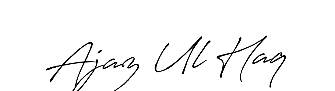 Make a beautiful signature design for name Ajaz Ul Haq. Use this online signature maker to create a handwritten signature for free. Ajaz Ul Haq signature style 7 images and pictures png