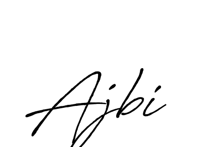 It looks lik you need a new signature style for name Ajbi. Design unique handwritten (Antro_Vectra_Bolder) signature with our free signature maker in just a few clicks. Ajbi signature style 7 images and pictures png