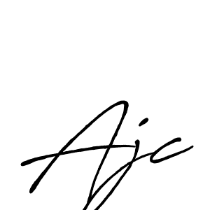 The best way (Antro_Vectra_Bolder) to make a short signature is to pick only two or three words in your name. The name Ajc include a total of six letters. For converting this name. Ajc signature style 7 images and pictures png