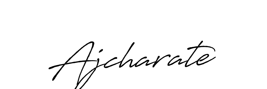 Make a beautiful signature design for name Ajcharate. Use this online signature maker to create a handwritten signature for free. Ajcharate signature style 7 images and pictures png