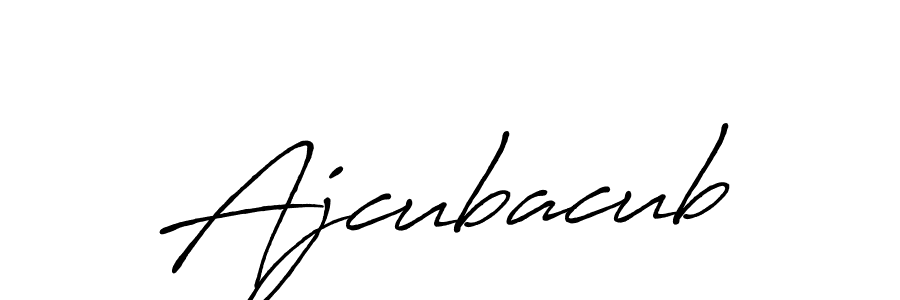 How to Draw Ajcubacub signature style? Antro_Vectra_Bolder is a latest design signature styles for name Ajcubacub. Ajcubacub signature style 7 images and pictures png