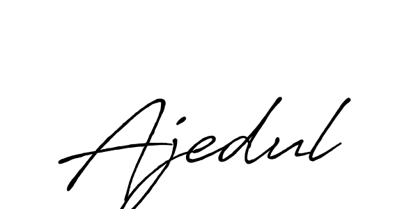 Design your own signature with our free online signature maker. With this signature software, you can create a handwritten (Antro_Vectra_Bolder) signature for name Ajedul. Ajedul signature style 7 images and pictures png