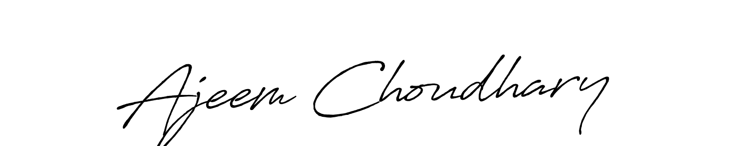 Similarly Antro_Vectra_Bolder is the best handwritten signature design. Signature creator online .You can use it as an online autograph creator for name Ajeem Choudhary. Ajeem Choudhary signature style 7 images and pictures png