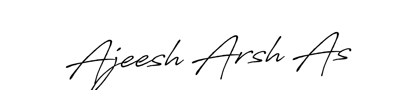 if you are searching for the best signature style for your name Ajeesh Arsh As. so please give up your signature search. here we have designed multiple signature styles  using Antro_Vectra_Bolder. Ajeesh Arsh As signature style 7 images and pictures png