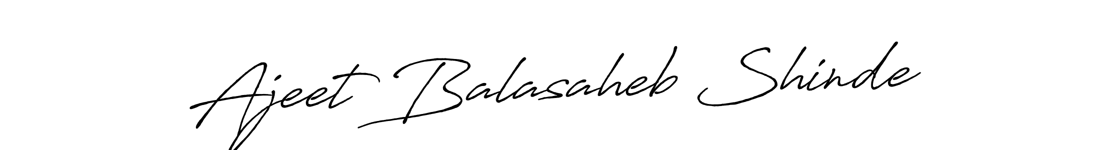 Ajeet Balasaheb Shinde stylish signature style. Best Handwritten Sign (Antro_Vectra_Bolder) for my name. Handwritten Signature Collection Ideas for my name Ajeet Balasaheb Shinde. Ajeet Balasaheb Shinde signature style 7 images and pictures png
