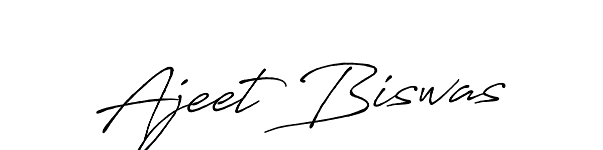 Use a signature maker to create a handwritten signature online. With this signature software, you can design (Antro_Vectra_Bolder) your own signature for name Ajeet Biswas. Ajeet Biswas signature style 7 images and pictures png