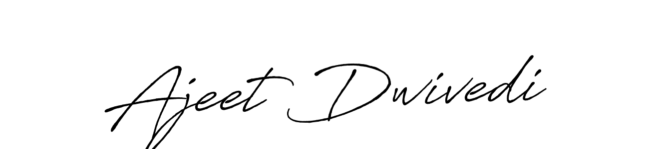 Make a short Ajeet Dwivedi signature style. Manage your documents anywhere anytime using Antro_Vectra_Bolder. Create and add eSignatures, submit forms, share and send files easily. Ajeet Dwivedi signature style 7 images and pictures png