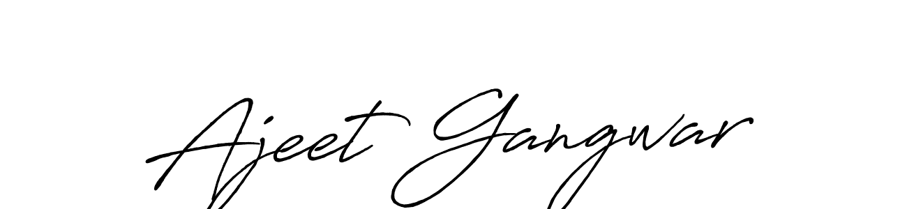 Here are the top 10 professional signature styles for the name Ajeet Gangwar. These are the best autograph styles you can use for your name. Ajeet Gangwar signature style 7 images and pictures png