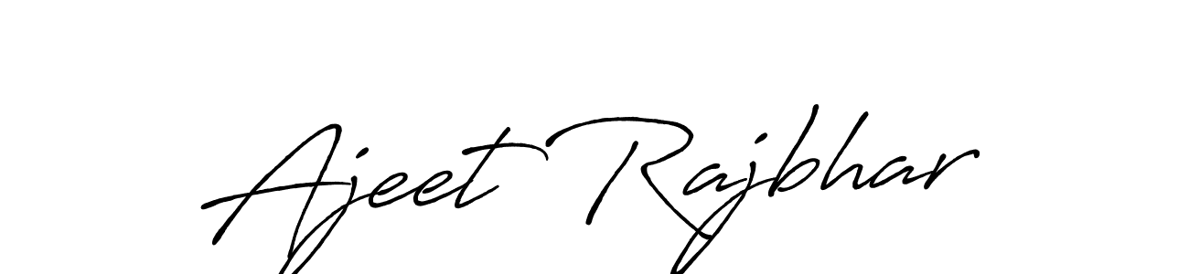 if you are searching for the best signature style for your name Ajeet Rajbhar. so please give up your signature search. here we have designed multiple signature styles  using Antro_Vectra_Bolder. Ajeet Rajbhar signature style 7 images and pictures png