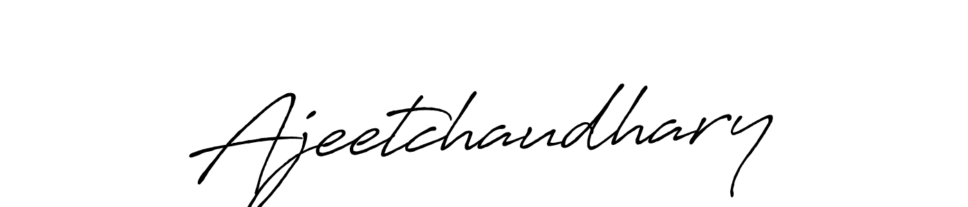 You can use this online signature creator to create a handwritten signature for the name Ajeetchaudhary. This is the best online autograph maker. Ajeetchaudhary signature style 7 images and pictures png