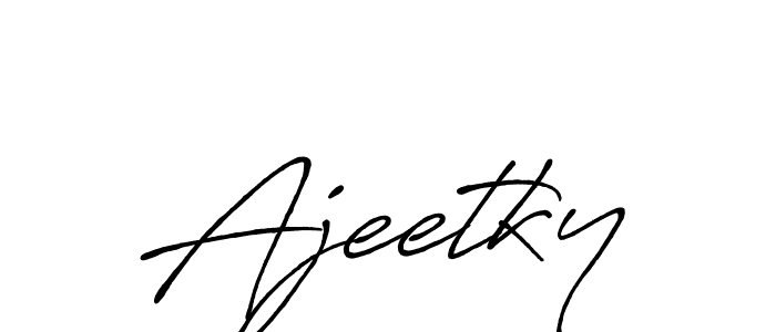 Once you've used our free online signature maker to create your best signature Antro_Vectra_Bolder style, it's time to enjoy all of the benefits that Ajeetky name signing documents. Ajeetky signature style 7 images and pictures png