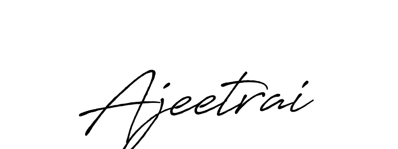 Ajeetrai stylish signature style. Best Handwritten Sign (Antro_Vectra_Bolder) for my name. Handwritten Signature Collection Ideas for my name Ajeetrai. Ajeetrai signature style 7 images and pictures png