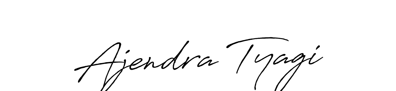 Make a short Ajendra Tyagi signature style. Manage your documents anywhere anytime using Antro_Vectra_Bolder. Create and add eSignatures, submit forms, share and send files easily. Ajendra Tyagi signature style 7 images and pictures png