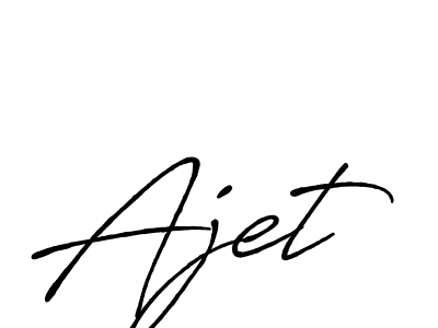 if you are searching for the best signature style for your name Ajet. so please give up your signature search. here we have designed multiple signature styles  using Antro_Vectra_Bolder. Ajet signature style 7 images and pictures png