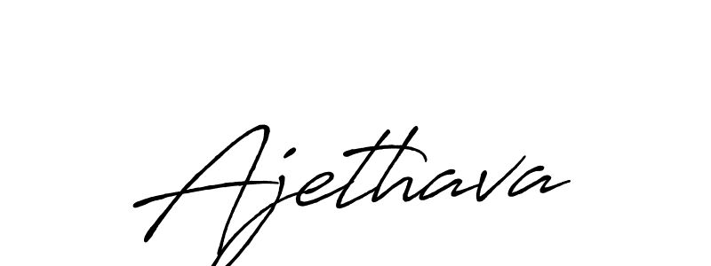 The best way (Antro_Vectra_Bolder) to make a short signature is to pick only two or three words in your name. The name Ajethava include a total of six letters. For converting this name. Ajethava signature style 7 images and pictures png