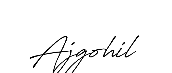 Once you've used our free online signature maker to create your best signature Antro_Vectra_Bolder style, it's time to enjoy all of the benefits that Ajgohil name signing documents. Ajgohil signature style 7 images and pictures png