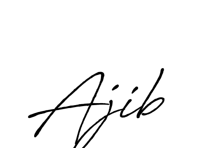 This is the best signature style for the Ajib name. Also you like these signature font (Antro_Vectra_Bolder). Mix name signature. Ajib signature style 7 images and pictures png