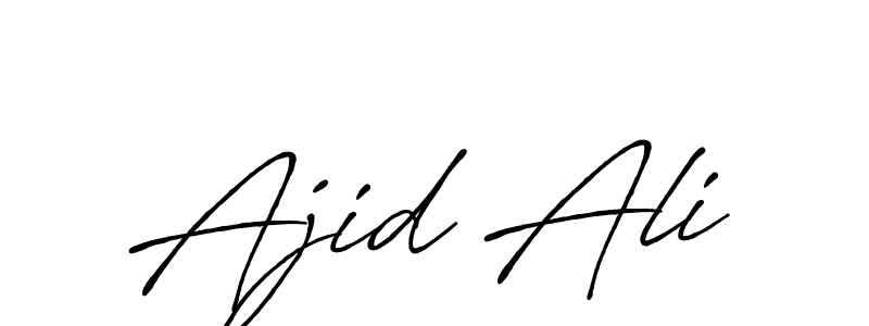 Make a beautiful signature design for name Ajid Ali. Use this online signature maker to create a handwritten signature for free. Ajid Ali signature style 7 images and pictures png