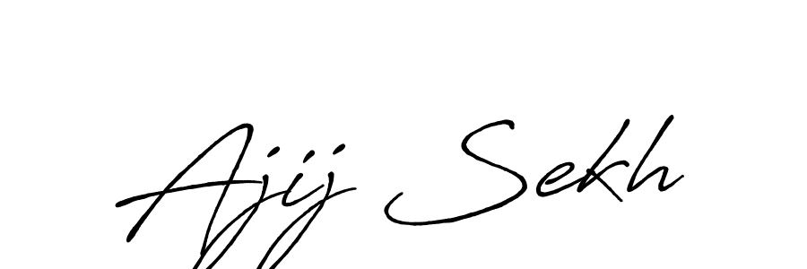 Make a short Ajij Sekh signature style. Manage your documents anywhere anytime using Antro_Vectra_Bolder. Create and add eSignatures, submit forms, share and send files easily. Ajij Sekh signature style 7 images and pictures png