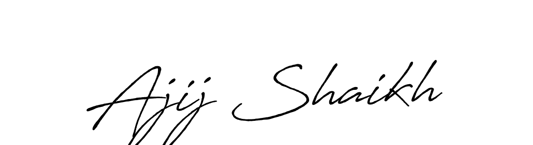 How to Draw Ajij Shaikh signature style? Antro_Vectra_Bolder is a latest design signature styles for name Ajij Shaikh. Ajij Shaikh signature style 7 images and pictures png