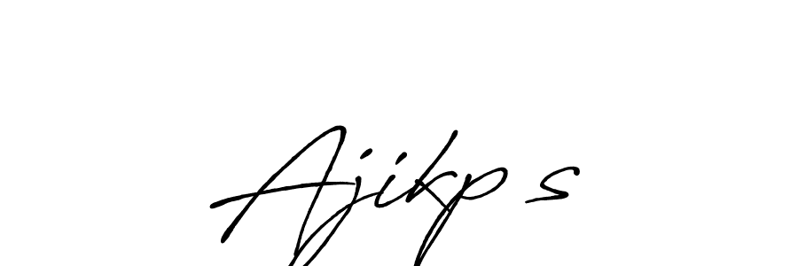 Antro_Vectra_Bolder is a professional signature style that is perfect for those who want to add a touch of class to their signature. It is also a great choice for those who want to make their signature more unique. Get Ajikp’s name to fancy signature for free. Ajikp’s signature style 7 images and pictures png