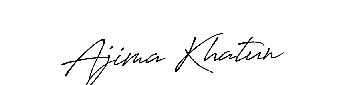 Make a beautiful signature design for name Ajima Khatun. Use this online signature maker to create a handwritten signature for free. Ajima Khatun signature style 7 images and pictures png