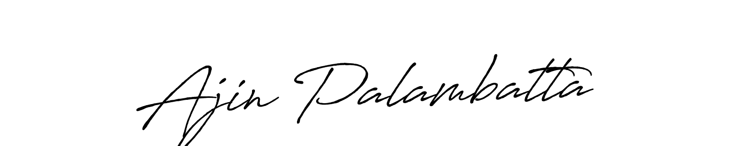 if you are searching for the best signature style for your name Ajin Palambatta. so please give up your signature search. here we have designed multiple signature styles  using Antro_Vectra_Bolder. Ajin Palambatta signature style 7 images and pictures png