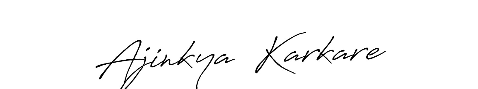 Make a short Ajinkya  Karkare signature style. Manage your documents anywhere anytime using Antro_Vectra_Bolder. Create and add eSignatures, submit forms, share and send files easily. Ajinkya  Karkare signature style 7 images and pictures png