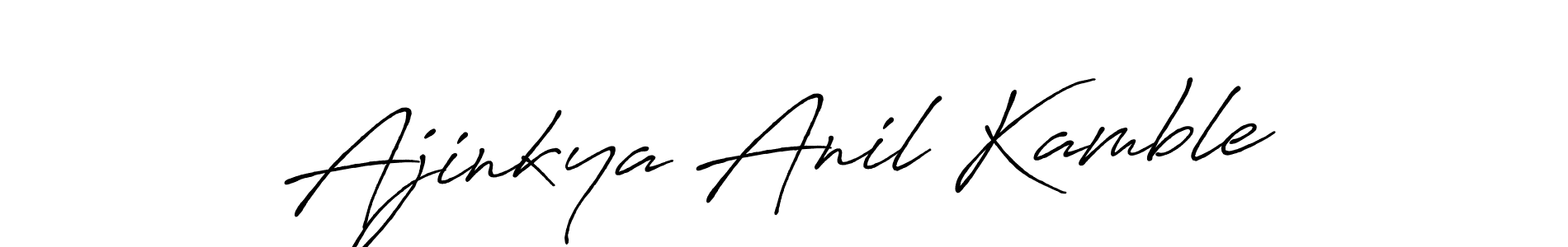 Make a beautiful signature design for name Ajinkya Anil Kamble. Use this online signature maker to create a handwritten signature for free. Ajinkya Anil Kamble signature style 7 images and pictures png