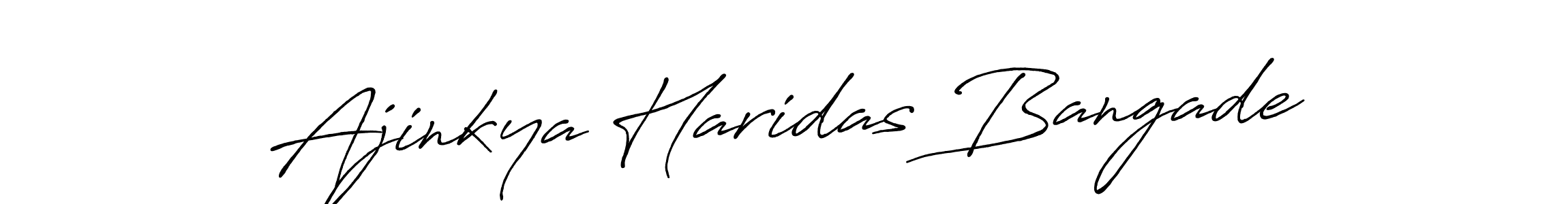 It looks lik you need a new signature style for name Ajinkya Haridas Bangade. Design unique handwritten (Antro_Vectra_Bolder) signature with our free signature maker in just a few clicks. Ajinkya Haridas Bangade signature style 7 images and pictures png