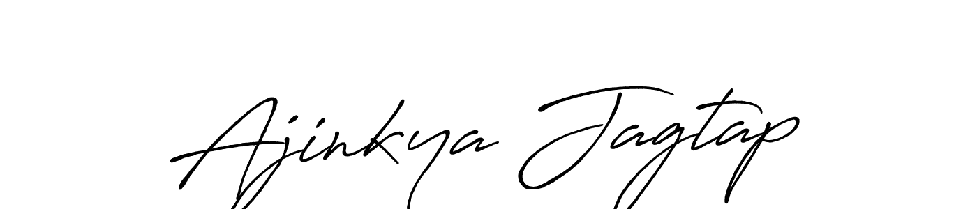 This is the best signature style for the Ajinkya Jagtap name. Also you like these signature font (Antro_Vectra_Bolder). Mix name signature. Ajinkya Jagtap signature style 7 images and pictures png