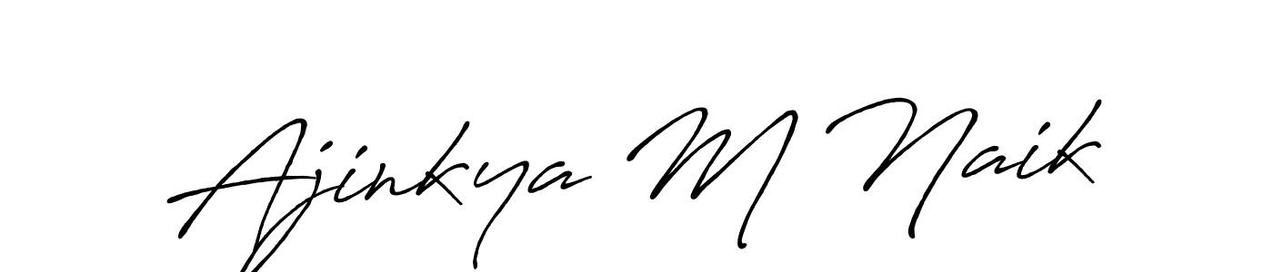 You can use this online signature creator to create a handwritten signature for the name Ajinkya M Naik. This is the best online autograph maker. Ajinkya M Naik signature style 7 images and pictures png