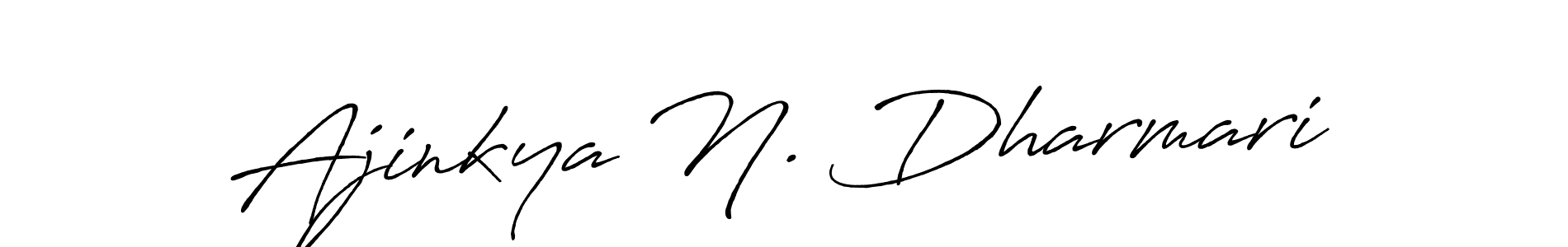 Similarly Antro_Vectra_Bolder is the best handwritten signature design. Signature creator online .You can use it as an online autograph creator for name Ajinkya N. Dharmari. Ajinkya N. Dharmari signature style 7 images and pictures png