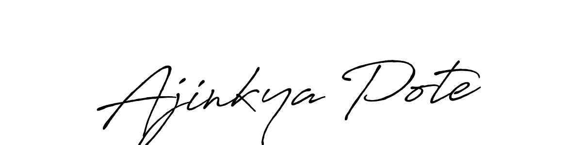 if you are searching for the best signature style for your name Ajinkya Pote. so please give up your signature search. here we have designed multiple signature styles  using Antro_Vectra_Bolder. Ajinkya Pote signature style 7 images and pictures png