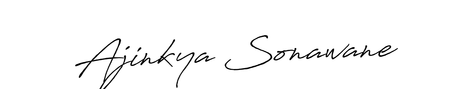 Make a beautiful signature design for name Ajinkya Sonawane. Use this online signature maker to create a handwritten signature for free. Ajinkya Sonawane signature style 7 images and pictures png