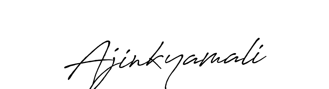 How to make Ajinkyamali signature? Antro_Vectra_Bolder is a professional autograph style. Create handwritten signature for Ajinkyamali name. Ajinkyamali signature style 7 images and pictures png