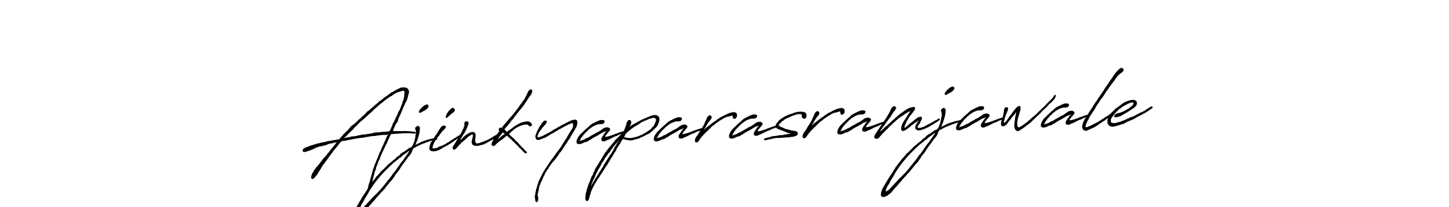 How to make Ajinkyaparasramjawale name signature. Use Antro_Vectra_Bolder style for creating short signs online. This is the latest handwritten sign. Ajinkyaparasramjawale signature style 7 images and pictures png