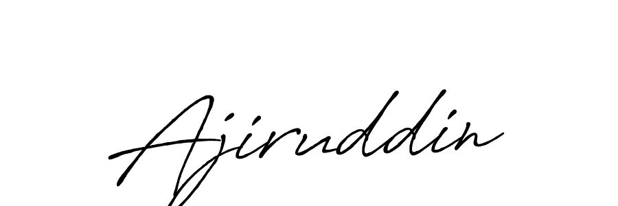 Also You can easily find your signature by using the search form. We will create Ajiruddin name handwritten signature images for you free of cost using Antro_Vectra_Bolder sign style. Ajiruddin signature style 7 images and pictures png