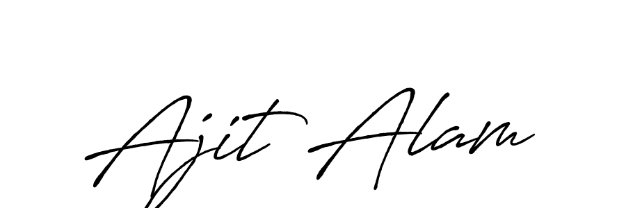 Similarly Antro_Vectra_Bolder is the best handwritten signature design. Signature creator online .You can use it as an online autograph creator for name Ajit Alam. Ajit Alam signature style 7 images and pictures png