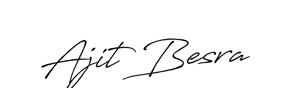 Antro_Vectra_Bolder is a professional signature style that is perfect for those who want to add a touch of class to their signature. It is also a great choice for those who want to make their signature more unique. Get Ajit Besra name to fancy signature for free. Ajit Besra signature style 7 images and pictures png