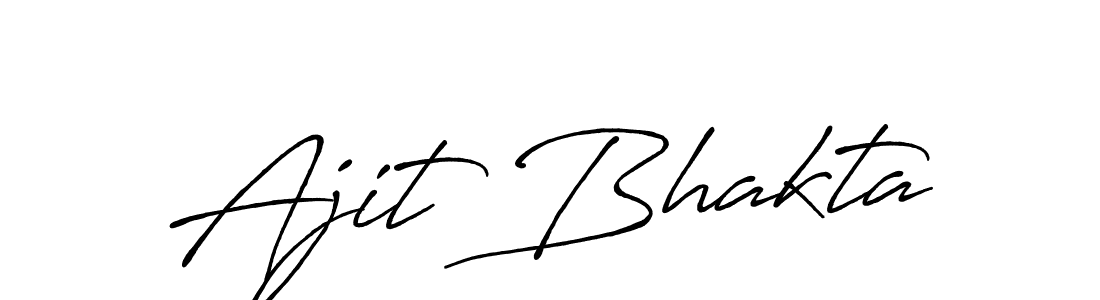 How to make Ajit Bhakta signature? Antro_Vectra_Bolder is a professional autograph style. Create handwritten signature for Ajit Bhakta name. Ajit Bhakta signature style 7 images and pictures png
