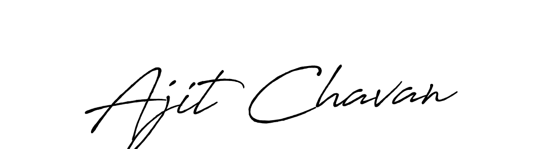 Also we have Ajit Chavan name is the best signature style. Create professional handwritten signature collection using Antro_Vectra_Bolder autograph style. Ajit Chavan signature style 7 images and pictures png