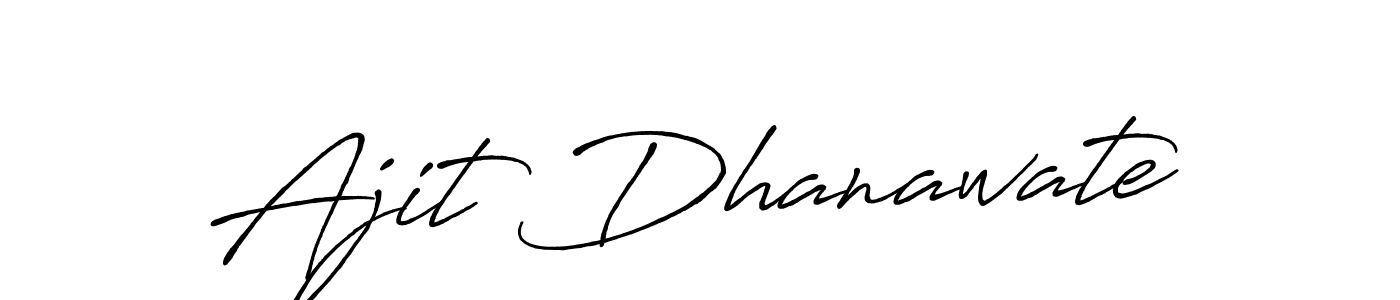 The best way (Antro_Vectra_Bolder) to make a short signature is to pick only two or three words in your name. The name Ajit Dhanawate include a total of six letters. For converting this name. Ajit Dhanawate signature style 7 images and pictures png